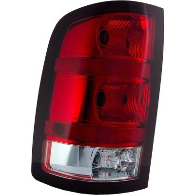 Rareelectrical - New Left Tail Light Compatible With Gmc Sierra 3500 Hd Sle 8 Cyl 6.6L Sierra 1500 Wt 8 Cyl 5.3L - Image 2