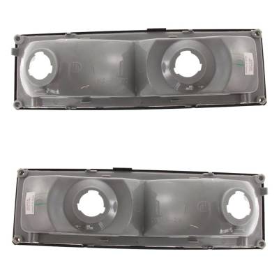 Rareelectrical - New Pair Of Daytime Running Lights Compatible With Chevrolet Gmc C1500 C2500 C3500 K1500 K2500 K3500 - Image 3