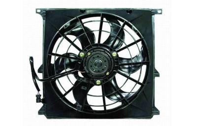 Rareelectrical - New Ac Condenser Fan Assembly Compatible With Bmw 1996-1999 318Is 1.9L L4 1895Cc W/E36 Bod - Image 2