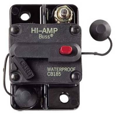 New Cooper Bussman Circuit Breaker Compatible With 0-48Vdc 120Amp Manual Type Iii Cb185-120