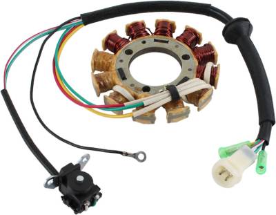 New Stator Compatible With Yamaha Atv Banshee Yfz350 1988-1994 2Gu-85510-50-00 2Gu855105000