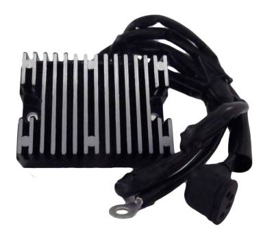 Rareelectrical - New Voltage Regulator Compatible With Harley Davidson 1970-1975 Big Twin 74510-70A 7451070A - Image 1