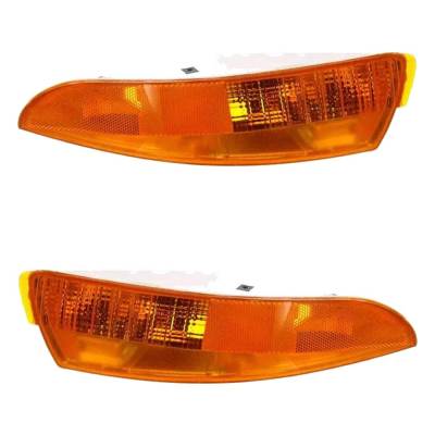 Rareelectrical - New Pair Of Daytime Running Lights Compatible With Chevrolet Camaro 3.4L 3.8L 5.7L 1993-2002 By Part - Image 3