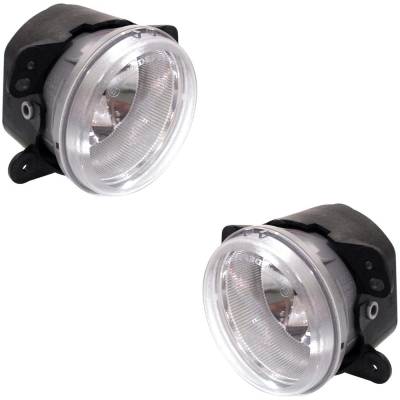 Rareelectrical - New Pair Of Daytime Running Lights Compatible With Dodge Jeep Journey Wrangler Charger Grand - Image 3