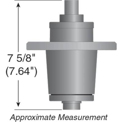 Rareelectrical - New Spindle Assembly Compatible With Bad Boy Outlaw Compact-6000 Outlaw-Extreme-7200 By Part Numbers - Image 2
