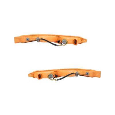 Rareelectrical - New Turn Signal Lights Pair Compatible With Chevrolet Aveo 2004-07 2008 96540364 96540363 Gm2521190 - Image 4