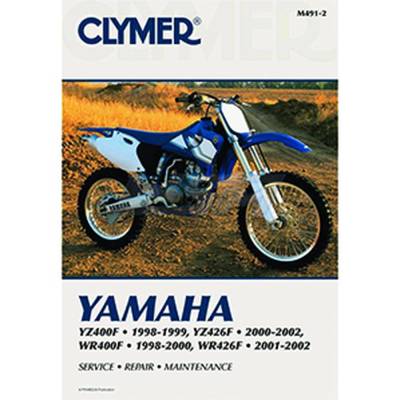 New Service Manual Compatible With Yamaha Wr-F 426 Hp Yz-F 426 Hp Wr-F 400 Hp Yz-F 400 Hp By M491-2
