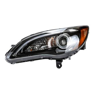 New Left Side Halogen Headlight Compatible With Chrysler 200 S Convertible Sedan 2011-2014 By Part