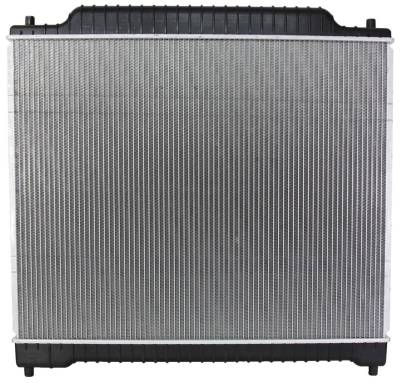 Rareelectrical - New Radiator Assembly Compatible With Ford 97-05 E150 E250 Econoline Club Wagon 4.2L 4.6L V6 V8 7C2z - Image 4