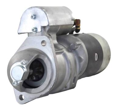 Rareelectrical - New Starter Motor Compatible With Nissan Lift Truck Qf01 Qf02 Qgf02sd22 Sd23 Sd25 Diesel S12-68D - Image 1