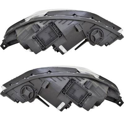 Rareelectrical - New Pair Of Headlights Compatible With Kia Optima Ex Sedan 4-Door 2.4L 2018 By Part Numbers - Image 6