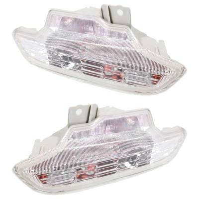 Rareelectrical - New Pair Of Daytime Running Lights Compatible With Honda Insight 1.3L 2010 2011 By Part Numbers - Image 4