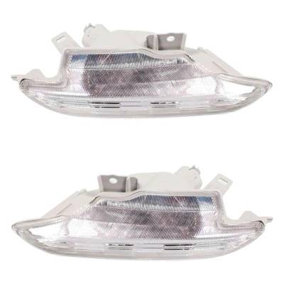 Rareelectrical - New Pair Of Daytime Running Lights Compatible With Honda Insight 1.3L 2010 2011 By Part Numbers - Image 6