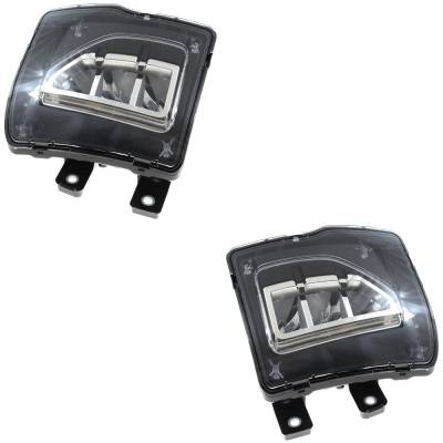 Rareelectrical - New Pair Of Daytime Running Lights Compatible With Chevrolet Silverado 1500 Silverado 1500 Ld 2016 - Image 5