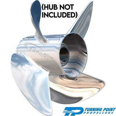 Rareelectrical - New Stainless Steel Propeller Compatible With Mariner Nissan/Tohatsu Omc I/O Suzuki Yamaha For All - Image 2