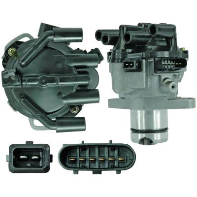 Rareelectrical - New Distributor With Cap & Rotor Included Compatible With Mitsubishi 1993 1994 1995 By Part Numbers - Image 4
