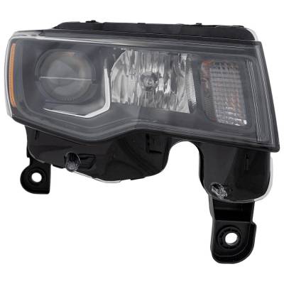 Rareelectrical - New Right Headlights Compatible With Jeep Grand Cherokee Grand Cherokee Wk 2017 2018 2019 2020 2021 - Image 1
