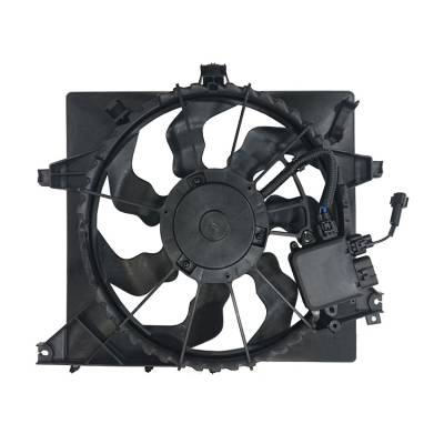 Rareelectrical - New Dual Radiator And Condenser Fan Fits Kia Forte5 2014-17 Ki3115150 25380A7000 - Image 4