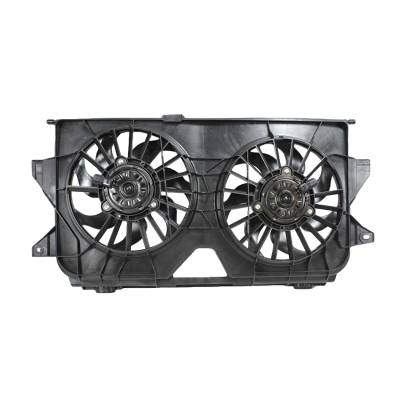 Rareelectrical - New Dual Radiator And Condenser Fan Compatible With Dodge Caravan 2005-2007 4677695Aa Ch3115145 - Image 3