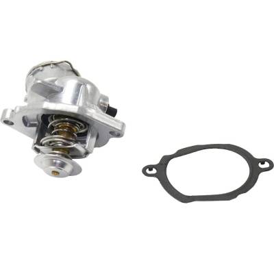 Rareelectrical - New Thermostat Compatible With Dodge Freightliner Mercedes Benz E550 4Matic 8 Cyl 5.5L Sprinter 2500 - Image 2