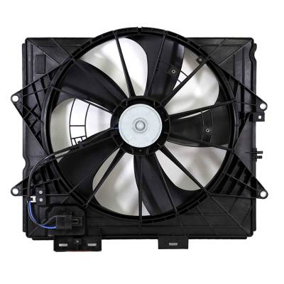 Rareelectrical - New Engine Cooling Fan Compatible With Cadillac Cts Wagon 2010-2014 By Part Number 20914377 25881842 - Image 2