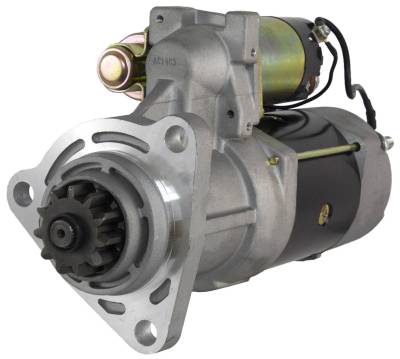 Rareelectrical - New Starter Motor Compatible With Freightliner Classic Cummins Ism Isx L-10 M11 N14 8200083 - Image 2