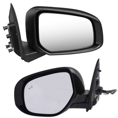 Rareelectrical - New Pair Of Mirror Compatible With Mitsubishi Outlander Sport Le Se Es Plus Sel Sp 2.4L 2.0L 2019 - Image 2