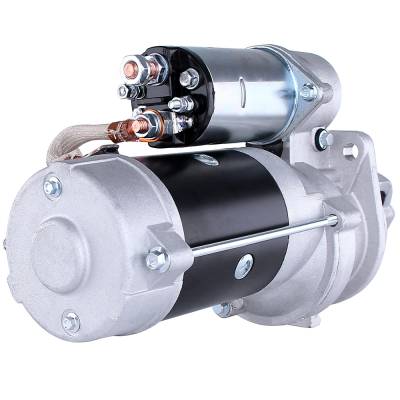 Rareelectrical - New Starter Motor Compatible With 89-93 New Holland Skid Steer Loader L555 1998339 6701847 6714082 - Image 6