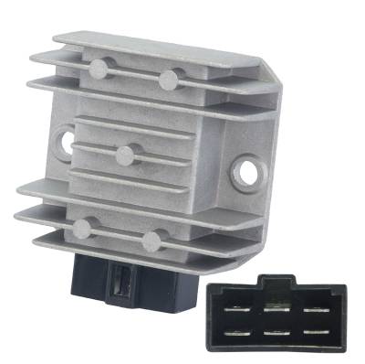 Rareelectrical - New 12V Voltage Regulator Compatible With Kawasaki Atv Klf220 1996-2002 21066-1038 210661038 716770 - Image 2