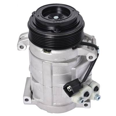 Rareelectrical - New A/C Compressor Compatible With Chevrolet Gmc Traverse Acadia 2009 2010 2011 2012 By Part Numbers - Image 2
