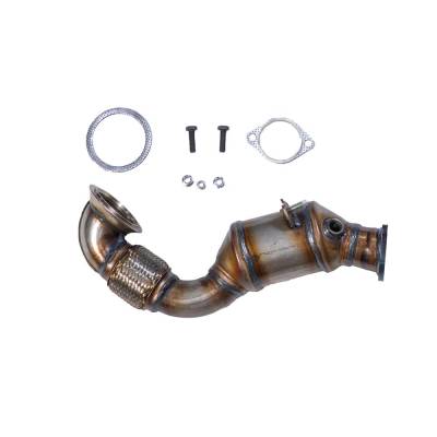 New Catalytic Converter Compatible With Bmw 335I Xd Tc 2007 By Part Numbers 516018 49767 17299