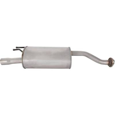Rareelectrical - New Stainless Steel Muffler Compatible With Honda Civic Hybrid 4 Cyl 1.3L Civic Gx 4 Cyl 1.8L Civic - Image 4