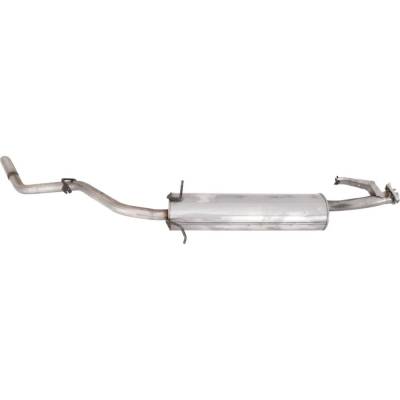 Rareelectrical - Stainless Steel Muffler Compatible With Nissan Xterra Xe 6 Cyl 3.3L Xterra Se 6 Cyl 3.3L 2003-2004 - Image 4