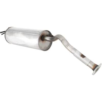 Rareelectrical - Stainless Steel Muffler Compatible With Toyota Prius Base 4 Cyl 1.5L Prius Touring 4 Cyl 1.5L - Image 3