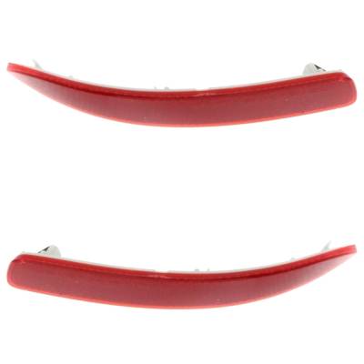 Rareelectrical - New Rear Left And Rear Right Bumper Reflector Compatible With Bmw X5 4.8I X5 M 2007-2013 By - Image 4