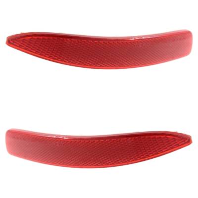 Rareelectrical - New Rear Left And Rear Right Bumper Reflector Compatible With Bmw X5 4.8I X5 Xdrive35d 2007-2013 By - Image 3