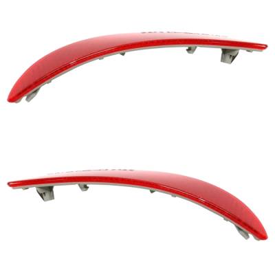 Rareelectrical - New Rear Left And Rear Right Bumper Reflector Compatible With Bmw X5 4.8I X5 Xdrive35d 2007-2013 By - Image 6