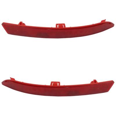 Rareelectrical - New Rear Left And Rear Right Bumper Reflector Compatible With Bmw 535I Base 6 Cyl 3.0L 535D Base 6 - Image 6