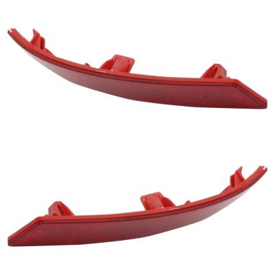 Rareelectrical - New Rear Left And Rear Right Bumper Reflector Compatible With Bmw 535I Base 6 Cyl 3.0L 535D Xdrive - Image 3