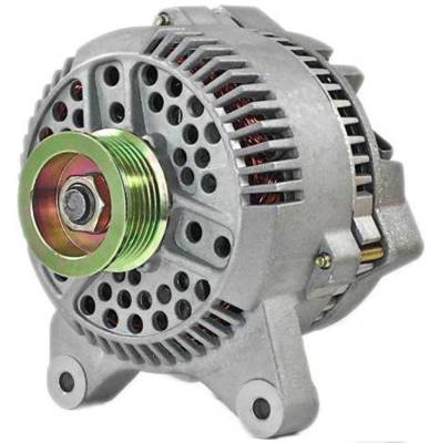 New Alternator High Amp Compatible With 97-04 Ford E-Series Van 6.8 F65u-10300-Ea F6pz-10346-Ra