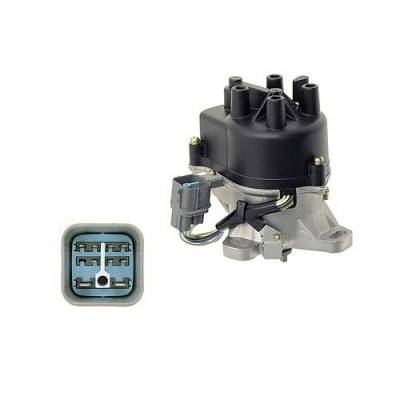 Rareelectrical - New Distributor Compatible With Honda Civic Del Sol 1996 1997 Si Coupe 1.6L 690-154 Td84 690154 - Image 3
