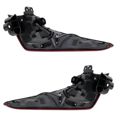 Rareelectrical - New Pair Of Outer Tail Light Compatible With Lexus Es250 Base 4 Cyl 2.5L Es300h F Sport 2 4 Cyl 2.5L - Image 4