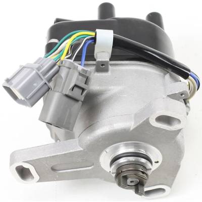 Rareelectrical - New Cap & Rotor Distributor Compatible With Honda Prelude Se 4 Cyl 2.3L Prelude Si 4 Cyl 2.3L - Image 6