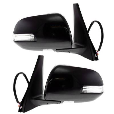 Rareelectrical - New Side Door Mirror Pair Compatible With Toyota 4Runner Limited Sport Utility 2010 2011 By Part - Image 2