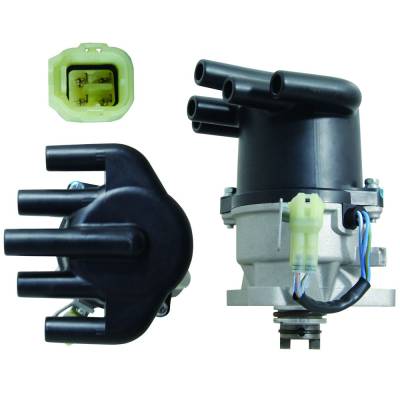 Rareelectrical - New Distributor With Cap & Rotor Included Compatible With Honda 1988 1989 1990 1991 By 30100-Pk2-016 - Image 5