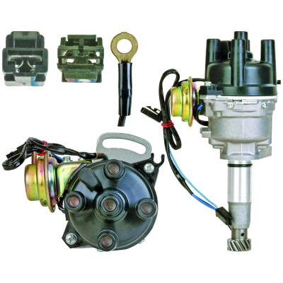 Rareelectrical - New Distributor With Cap & Rotor Included Compatible With Mazda 1987 1988 1989 1990 1991 1992 1993 - Image 4