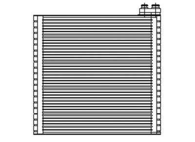New A/C Evaporator Core Compatible With Lexus Rx350 2007-2009 Rx400h 2006-2007 88501-48252