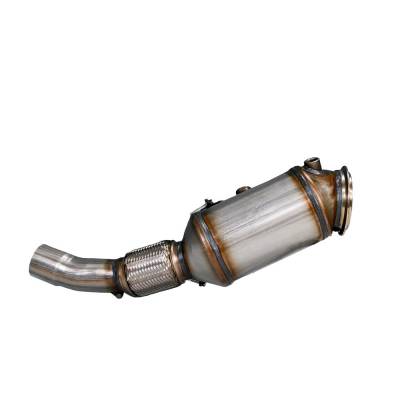 Rareelectrical - New Catalytic Converter Compatible With Bmw X1 X4 X3 2013-2014 By Part Numbers 524014 52265 17621 - Image 3