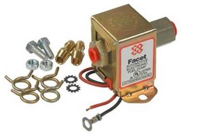 New 12V Facet Solid State Fuel Pump Compatible With Kit 4-7Psi Carbureted Engines Facet 40100