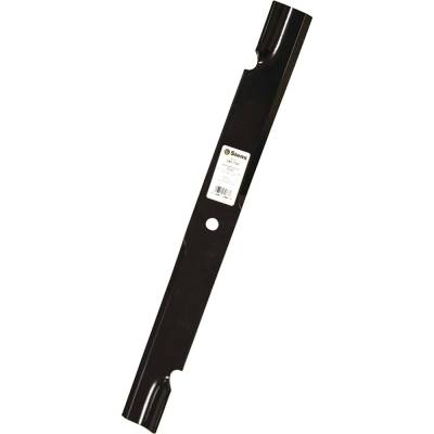 Rareelectrical - New 24.5In Notched Hi-Lift Blade Shop Pack Compatible With Bad Boy Ferris Gravely Scag Snapper Pro - Image 3